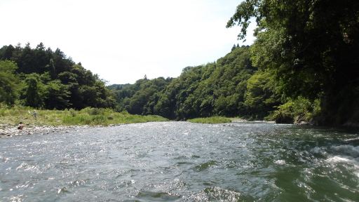 万年橋の上流