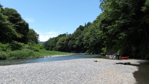 和田橋上流