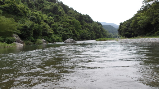 軍畑大橋のあたり