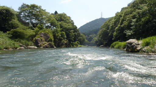 沢井の瀞場