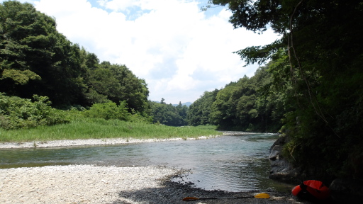 和田橋の上流左岸