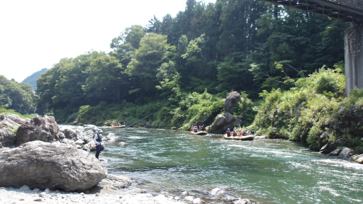 釣師さんとラフト