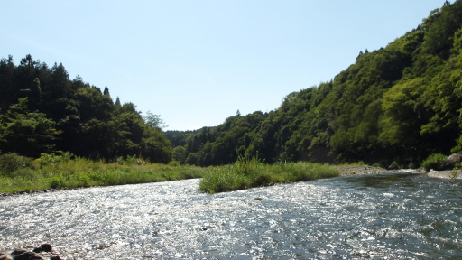 万年橋の手前