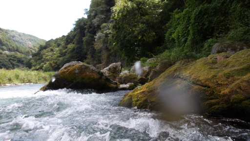 好文橋の岩