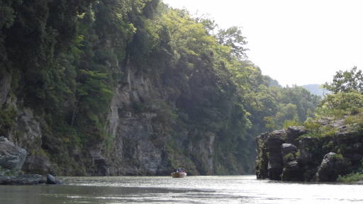 岩畳の瀞場