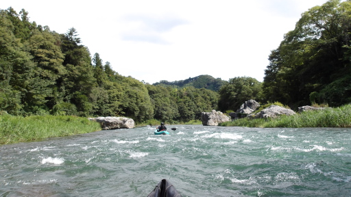 神代橋の下流