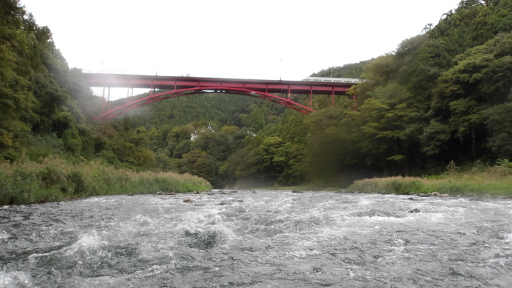 神代橋下流